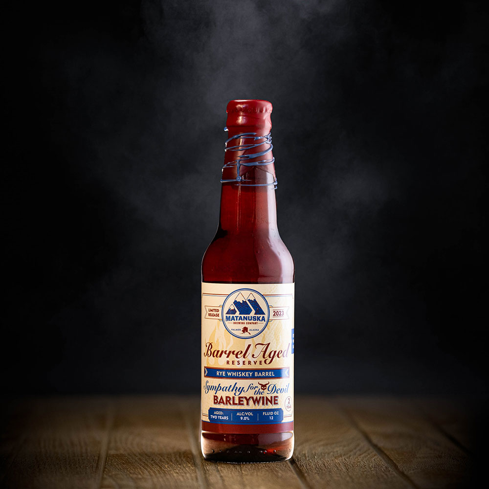 LIMITED RELEASE - 2023 RYE WHISKEY BARREL TWO YEAR SYMPATHY FOR THE DEVIL BARLEYWINE LIMITED RELEASE - 2023 BOURBON BARREL EXPORT STOUT