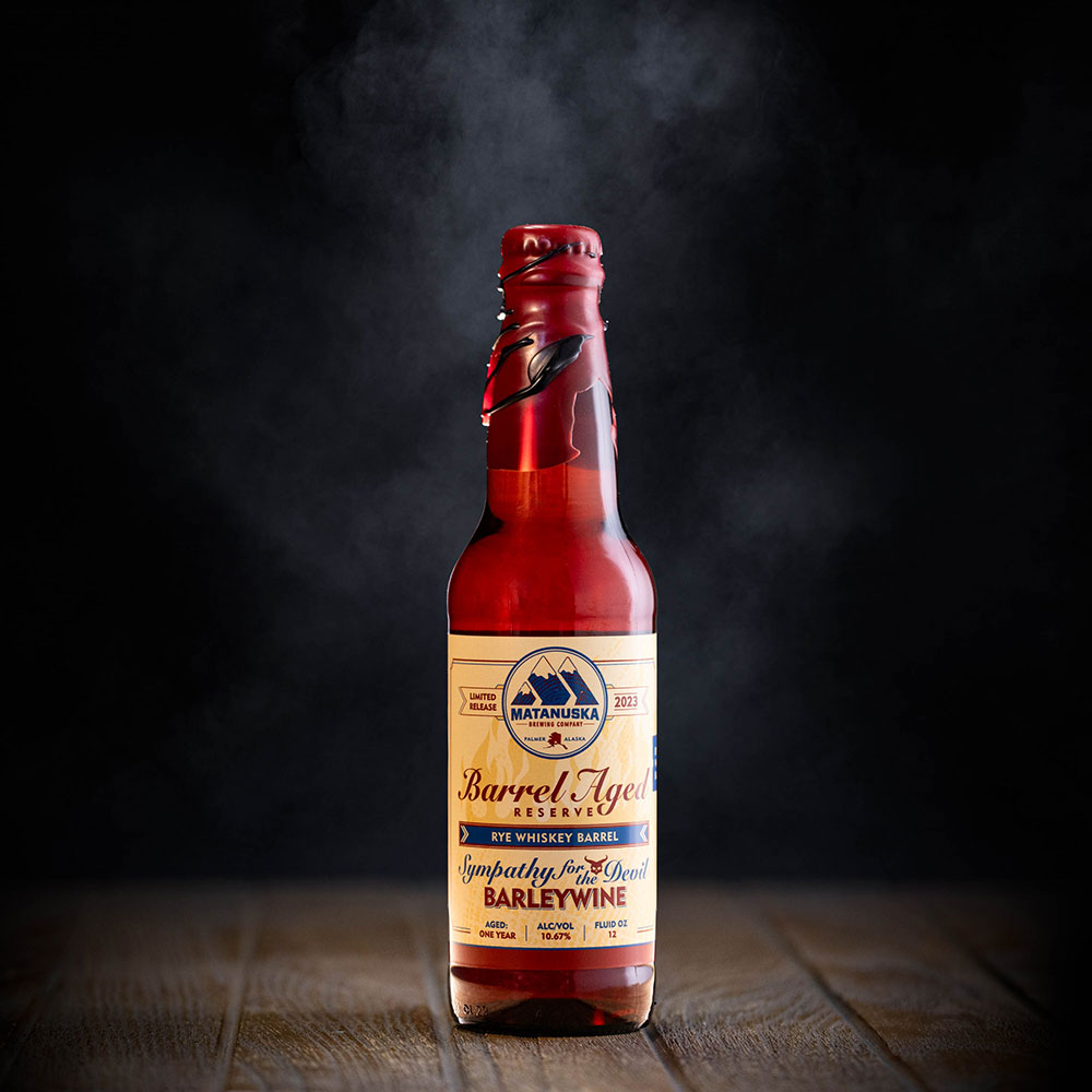 LIMITED RELEASE - 2023 RYE WHISKEY BARREL ONE YEAR SYMPATHY FOR THE DEVIL BARLEYWINE LIMITED RELEASE - 2023 BOURBON BARREL EXPORT STOUT